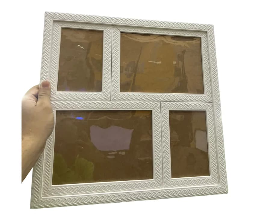 MOLDURA - MONTAGEM ACETATO 2 FOTOS 10X15CM E 2 FOTOS 15X20